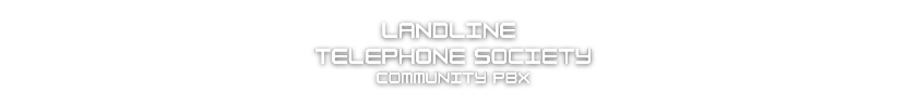 Landline Telephone Society Logo